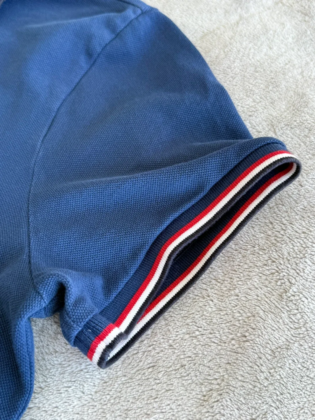 Moncler Men’s Blue Polo Shirt image indicator(5)