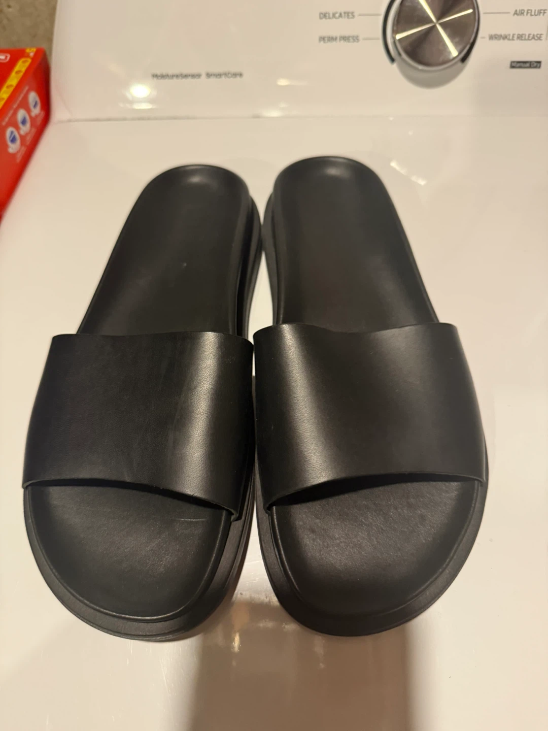 BY.TEES Black Slides Size 43 (US 9) - photo 3