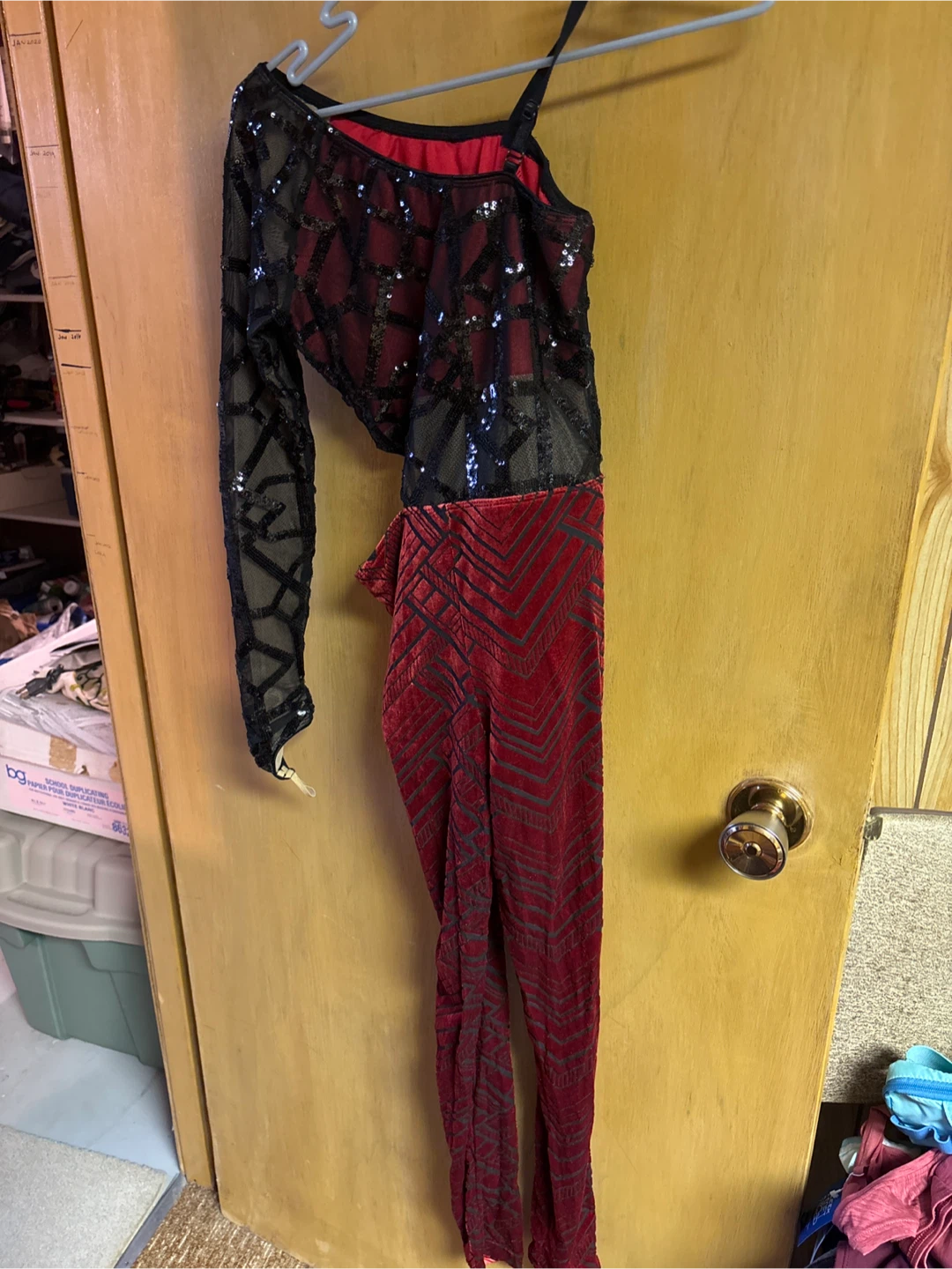 Sequin & Velvet Dance Costume