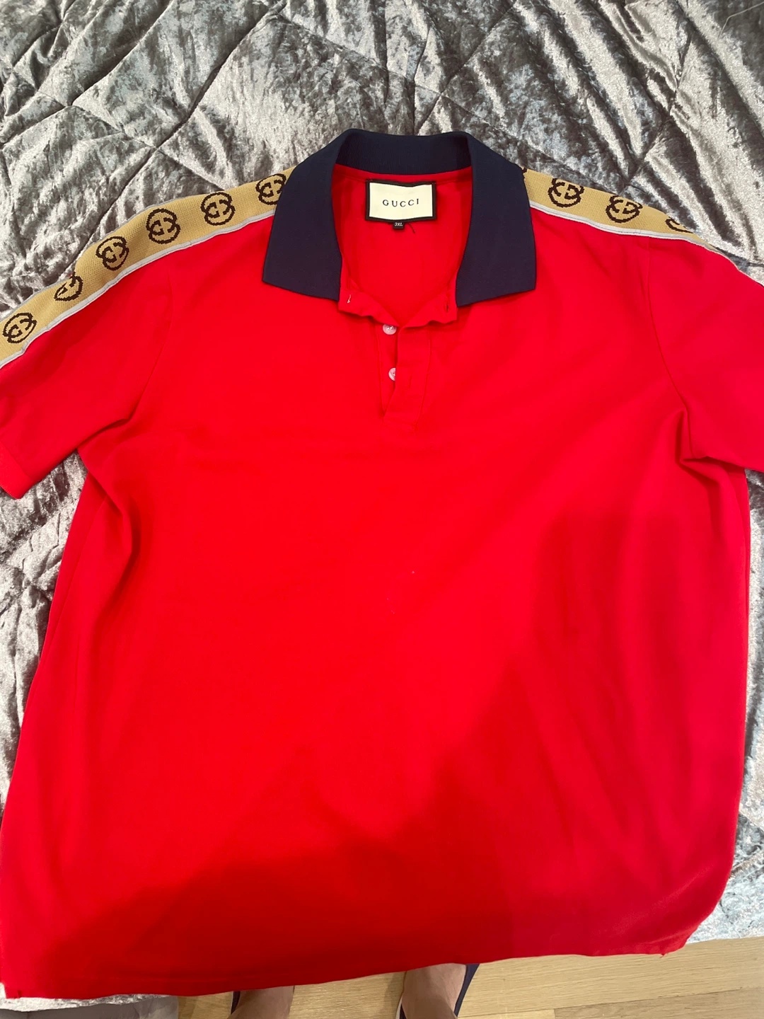 G Red Polo Shirt - Size XL