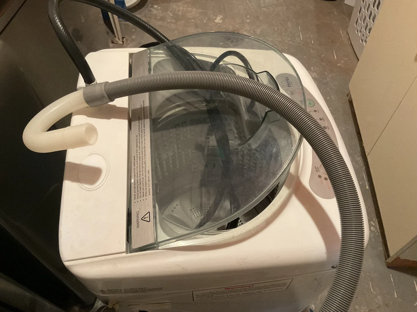 Haier Clothes Washer, Model HLP21N image indicator(4)