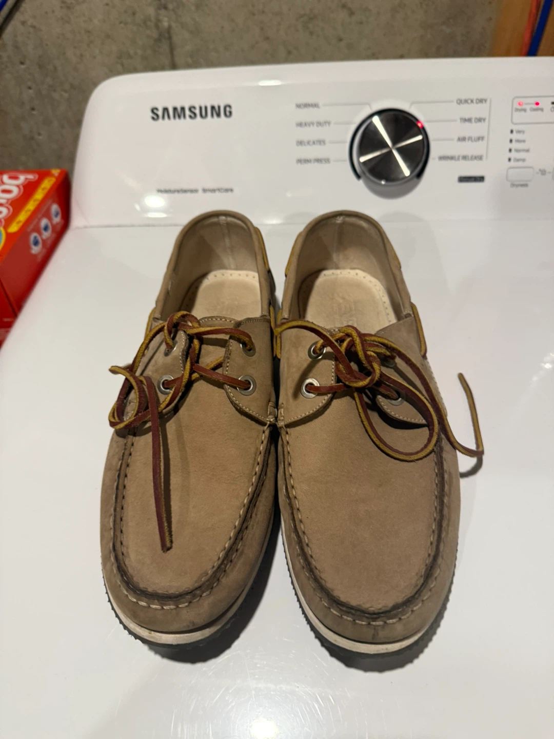 KEYS Boat Shoes Size 43 Beige - photo 4