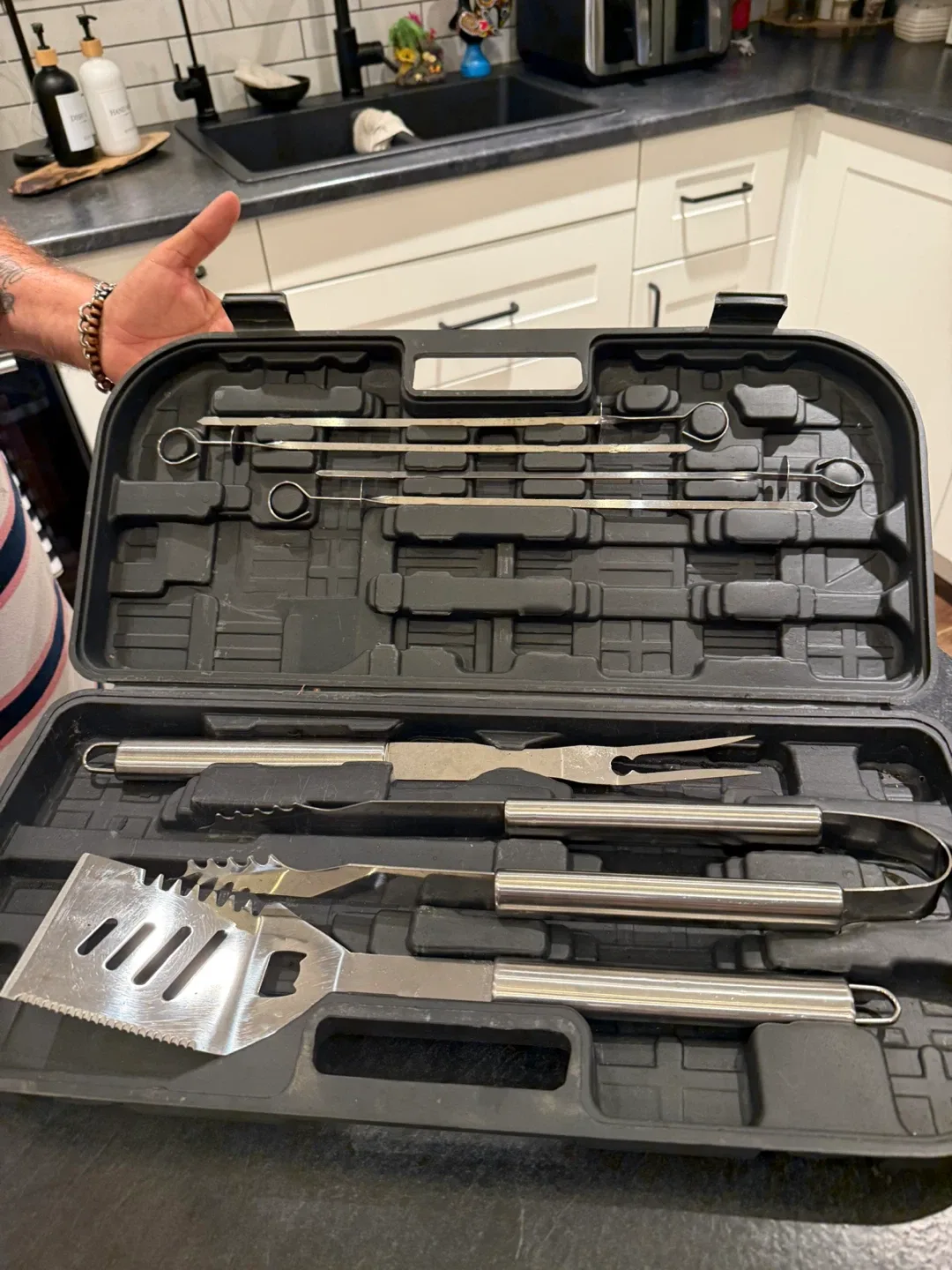 BBQ Tool Set with Case image indicator(2)