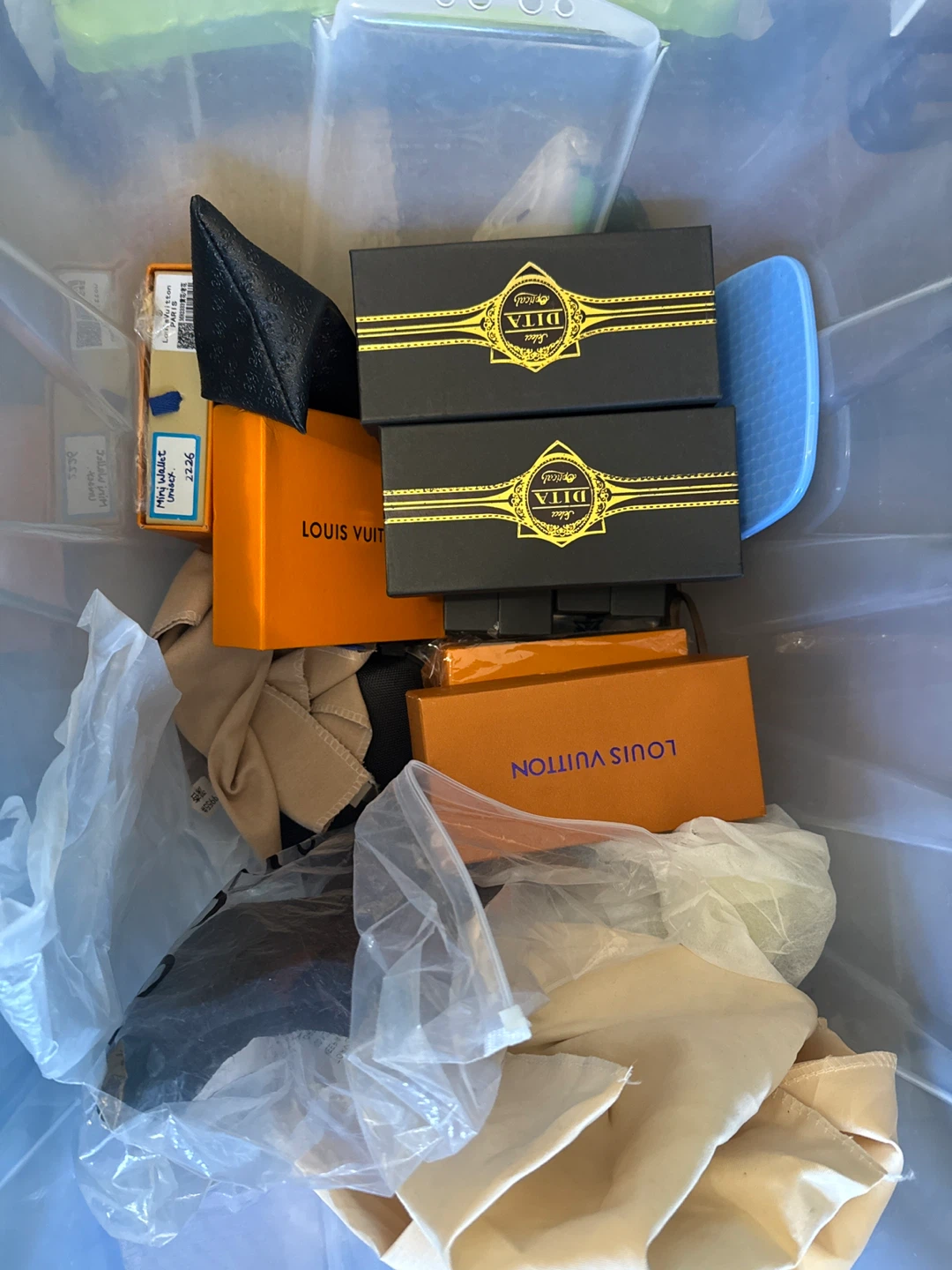 Louis Vuitton & Dita Boxes