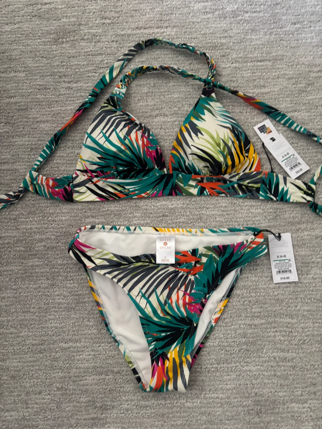Brand new. Never worn. Shade & Shore Bikini Set - Size S (4-6)