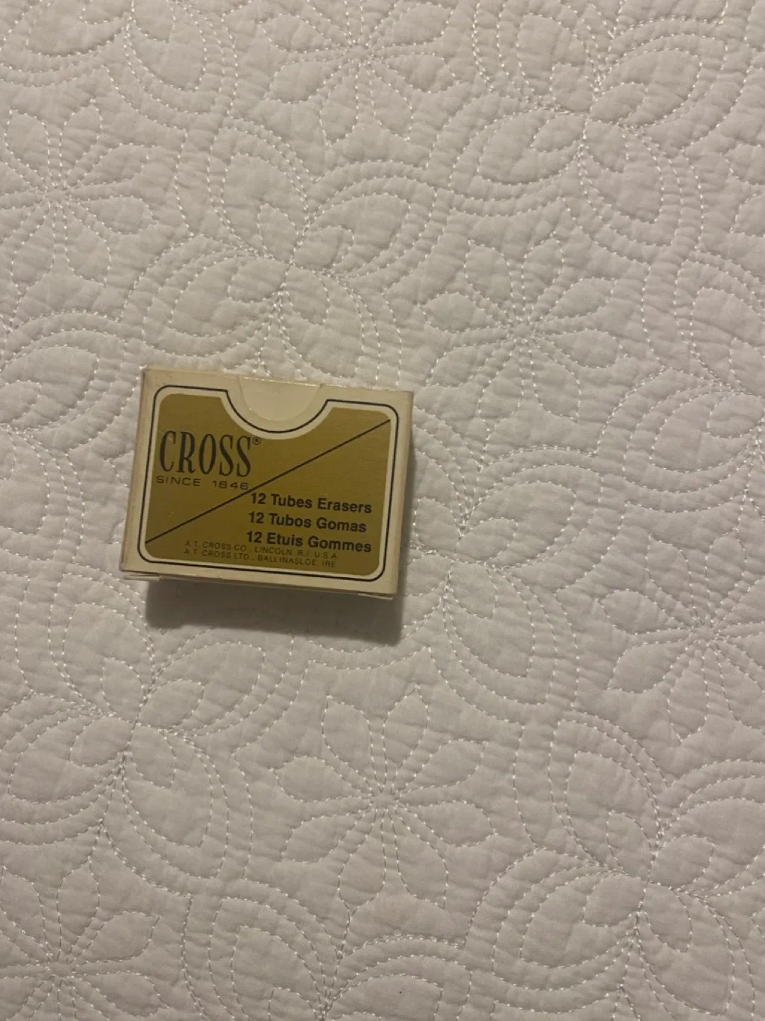 Cross 12 Tubes Erasers image indicator(2)