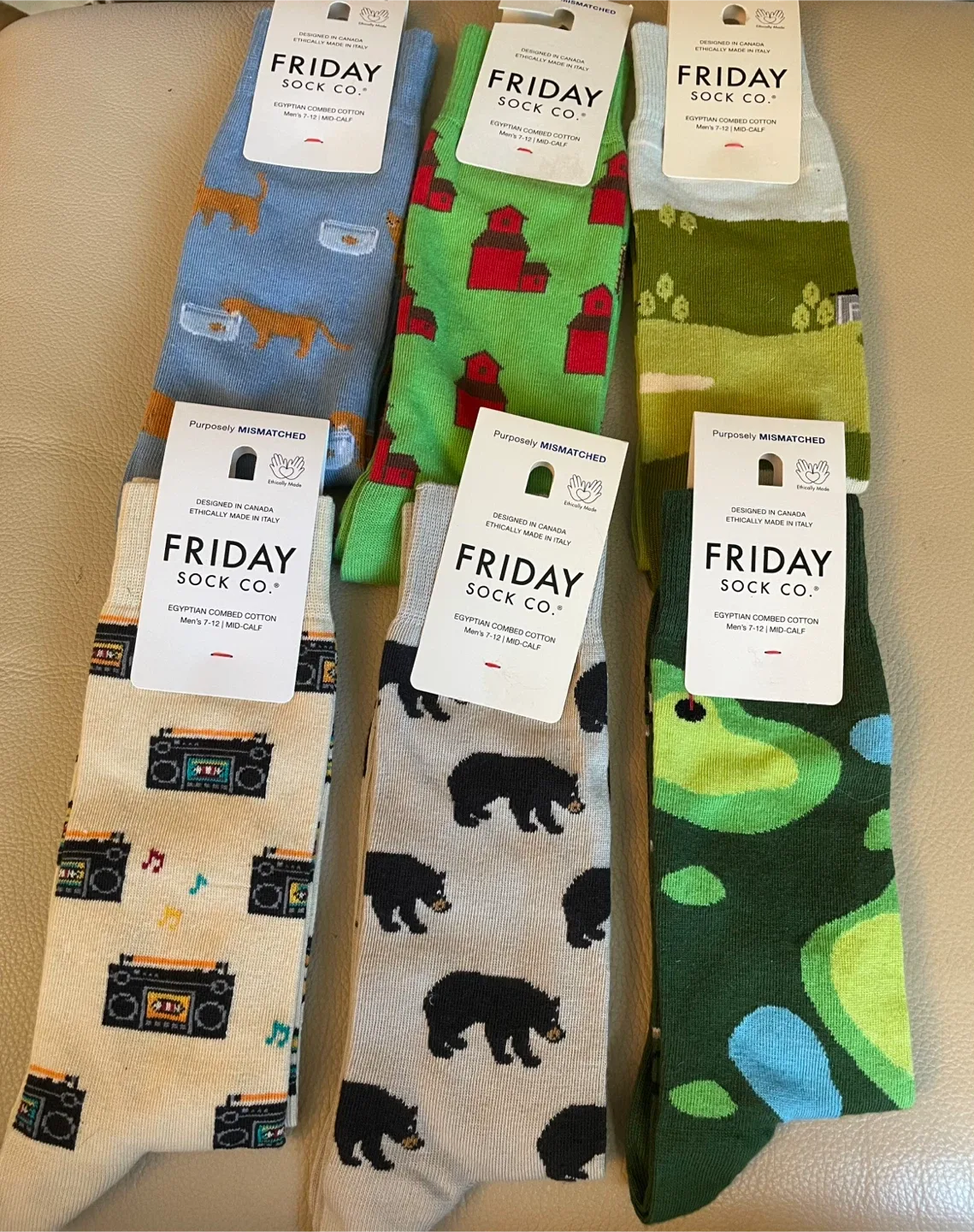 Friday Sock Co Socks NEW sold separately thumbnail