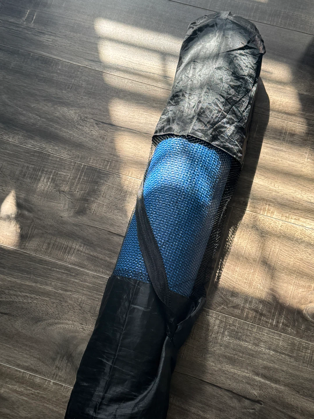 Blue Yoga Mat with Carrying Bag - photo 2