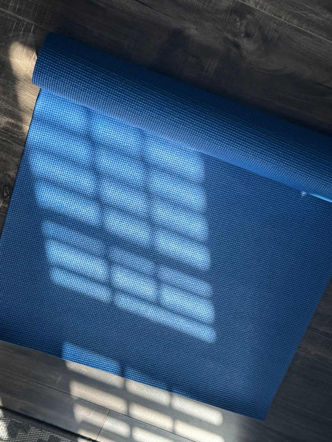 Blue Yoga Mat with Carrying Bag - photo 3
