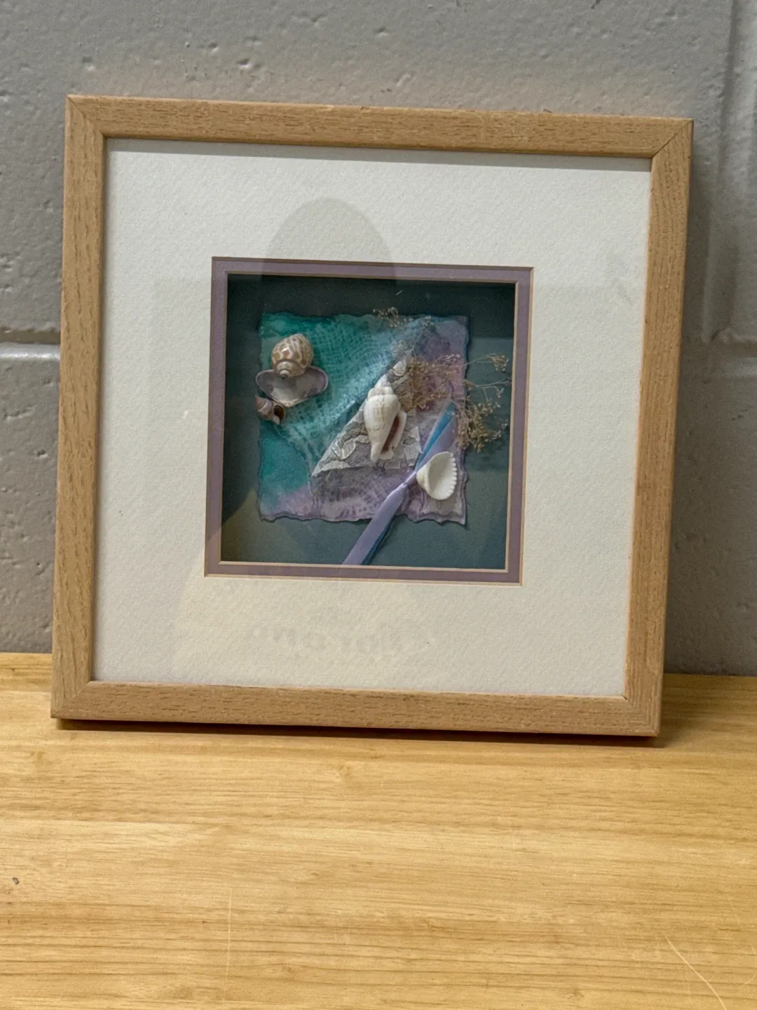 Seashell Shadow Box Art thumbnail