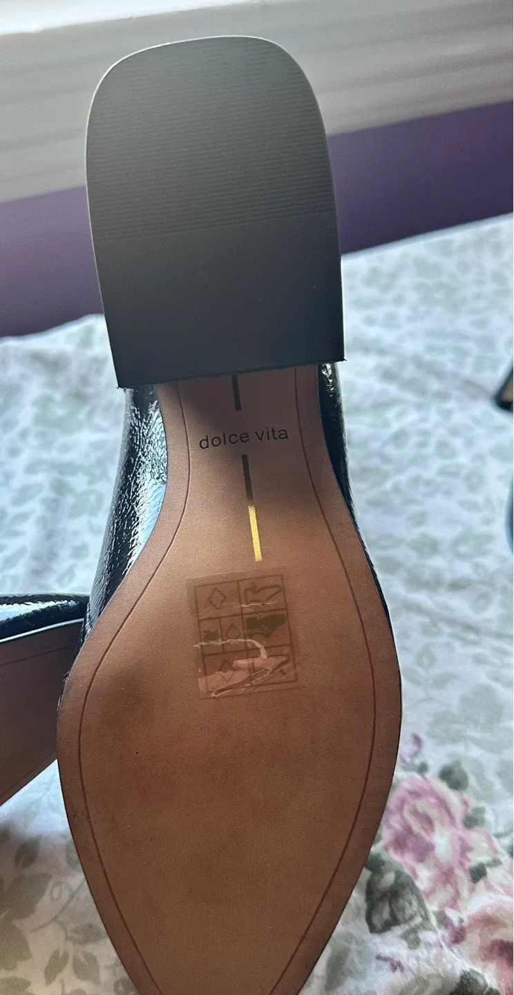 Dolce Vita Black Leather Ankle Boots image indicator(4)