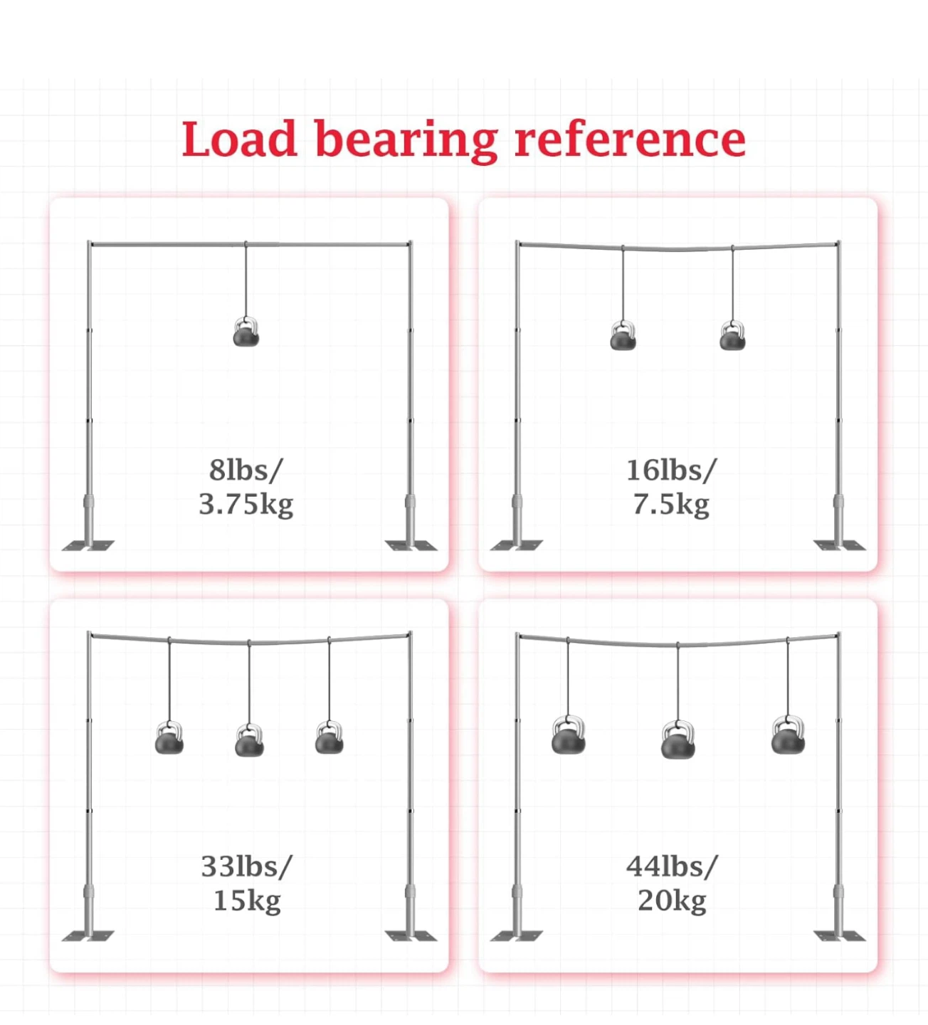 Emart Adjustable Backdrop Stand - Aluminum Alloy - photo 4