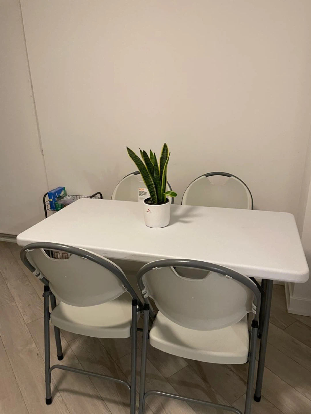 Lifetime Folding Table & 4 Chairs Set