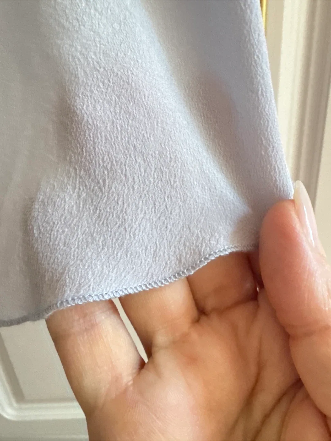 Wilfred Silk Cami, Soft Grey-Blue: Size Small image indicator(6)