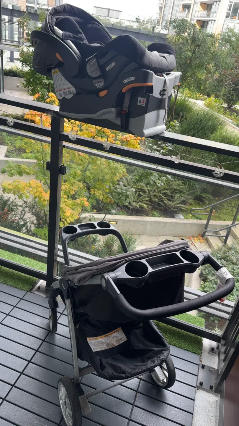 Chicco Bravo Travel System Stroller & Car Seat image indicator(8)