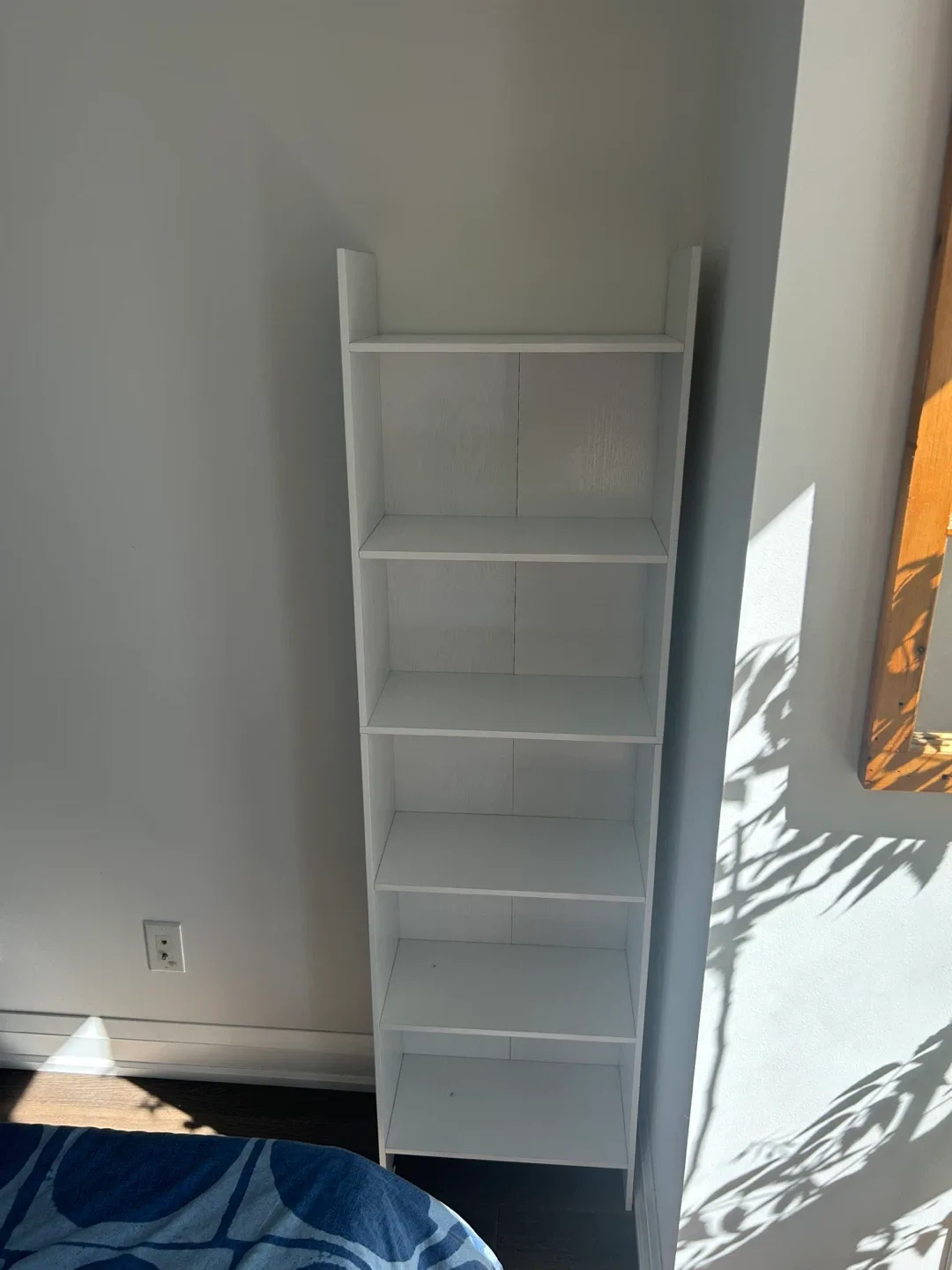 Ebern Designs White bookshelf