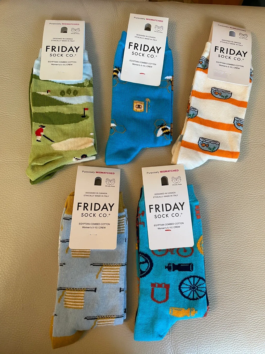 Friday Sock Co Mismatched Socks NEW thumbnail