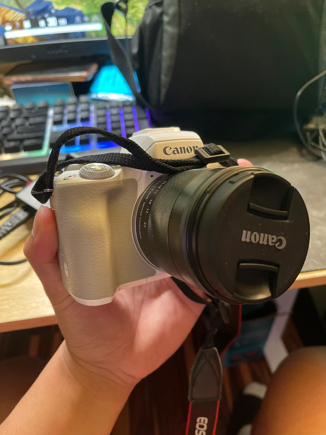 Canon EOS M50 Mark II White Camera Kit - photo 3