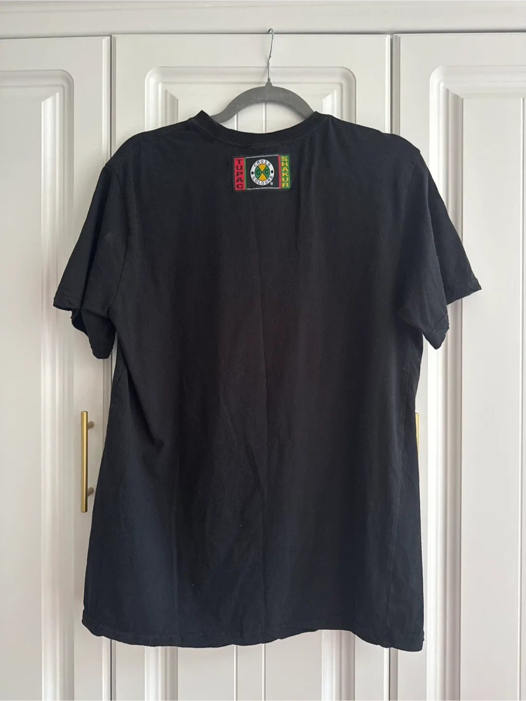 Vintage Tupac Shakur Cross Colours T-shirt - Size M image indicator(6)