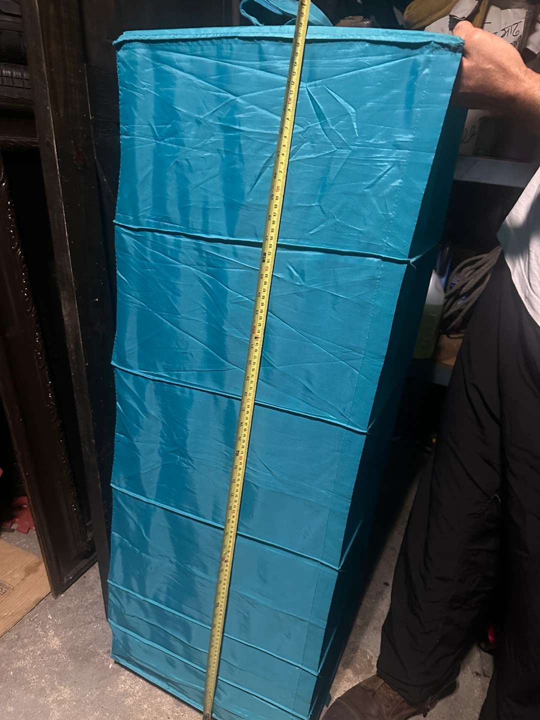 Hanging Closet Organizer - Turquoise - photo 5