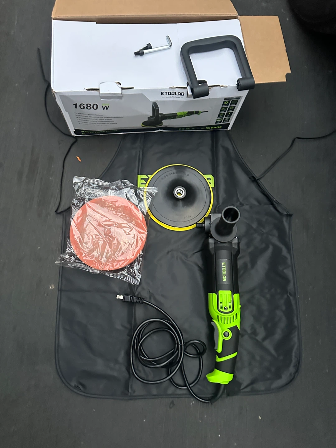 ETOOLAB 6 inch Car Polisher Waxer with Accessories - photo 5