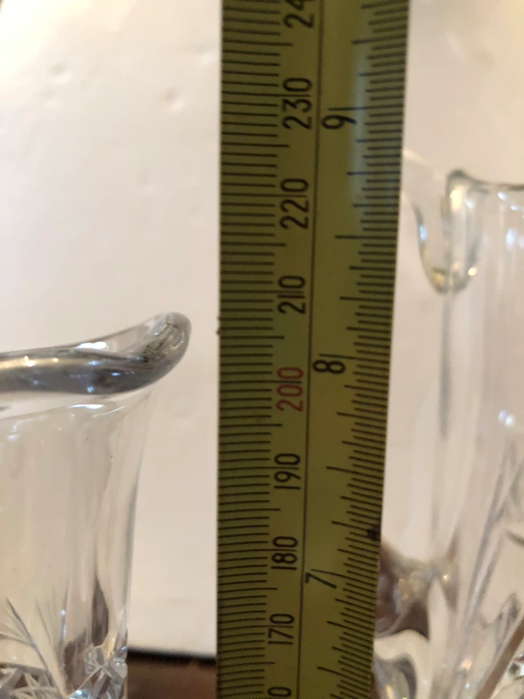 Vintage Pinwheel Crystal Decanters. Like New. - photo 2