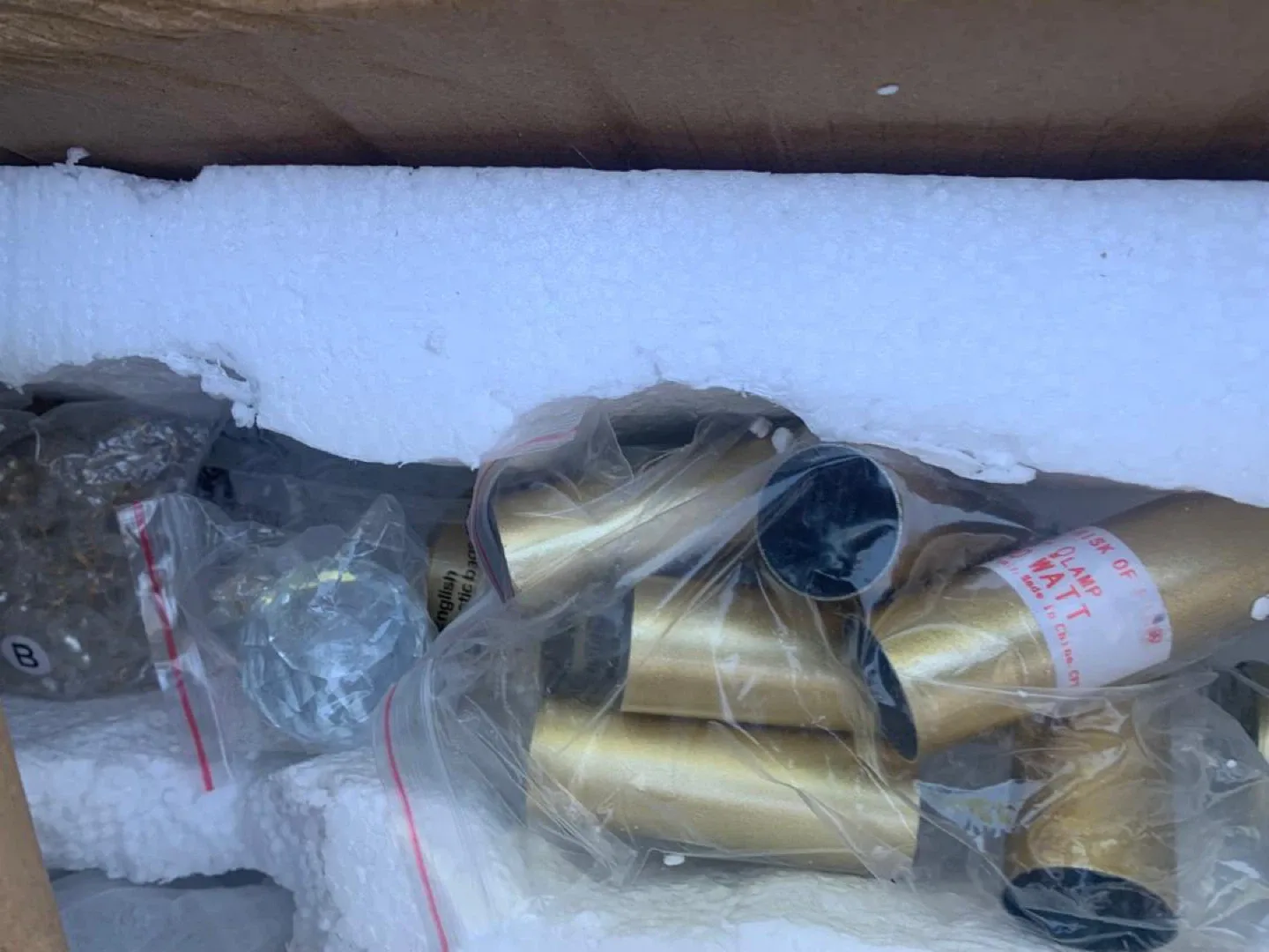 Bestier Gold Crystal Candle Chandelier - 26 x 26 inches image indicator(6)