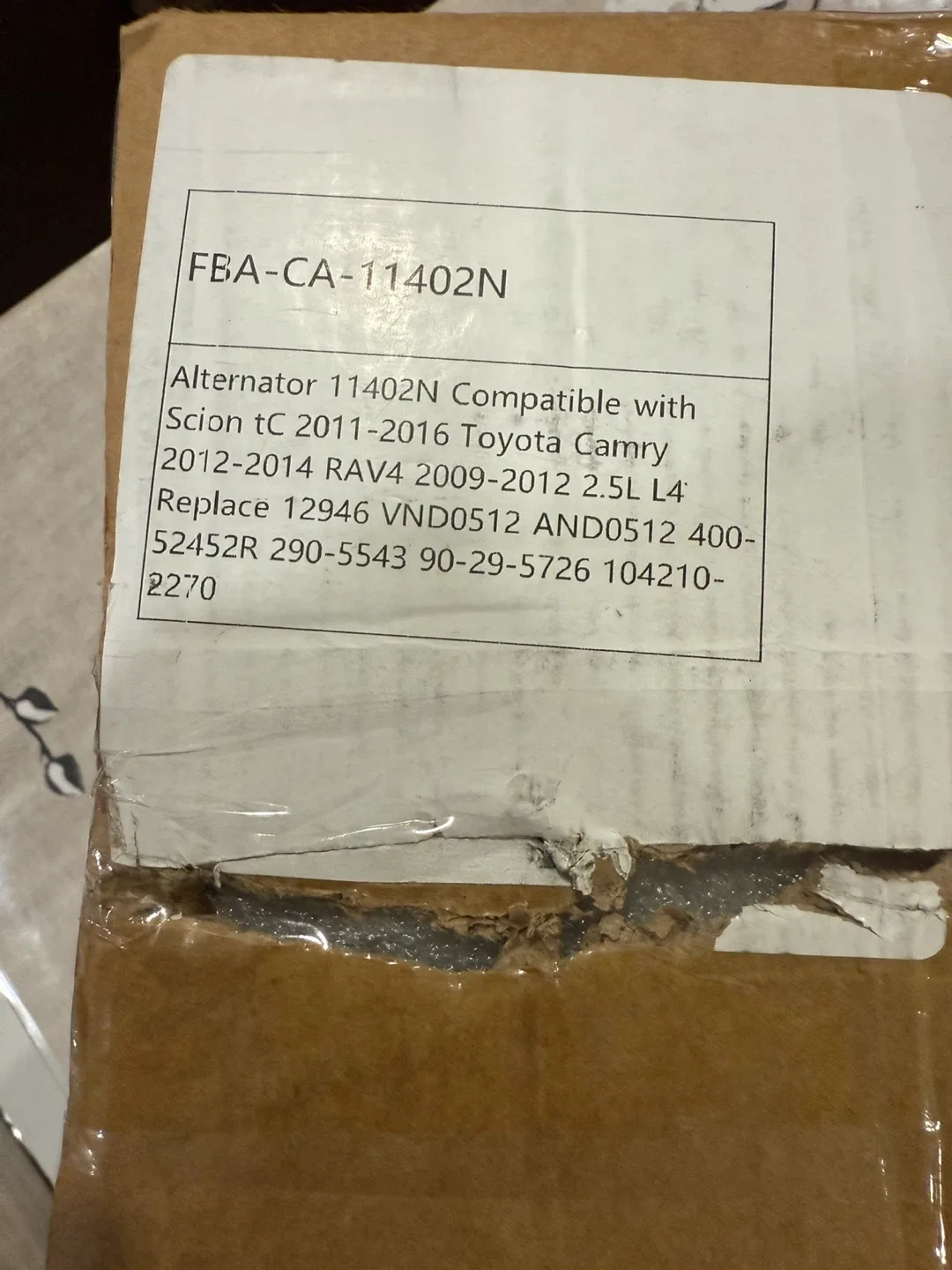 Alternator 11402N for Scion tC, Toyota Camry, RAV4 image indicator(4)
