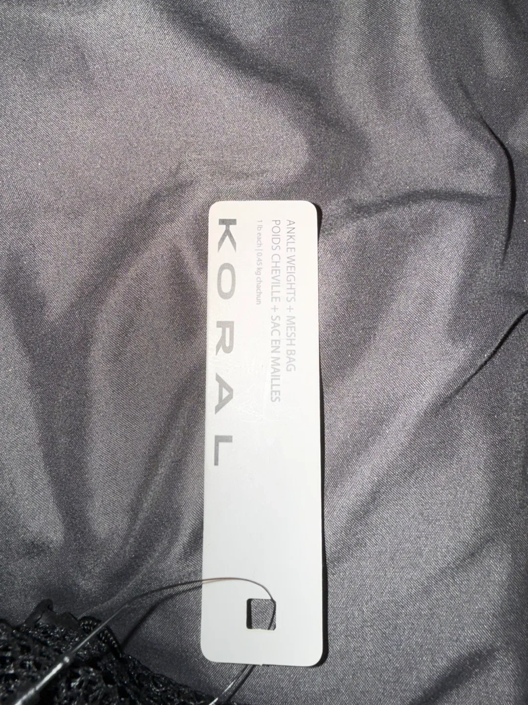 Koral Ankle Weights + Mesh Bag image indicator(2)