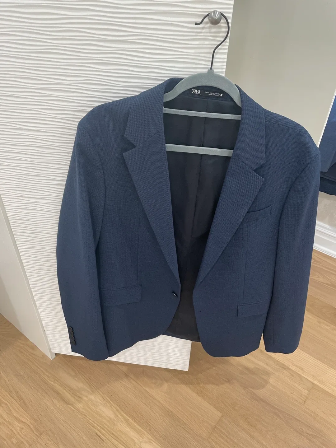 Zara Blue Blazer - Size EUR 50 thumbnail
