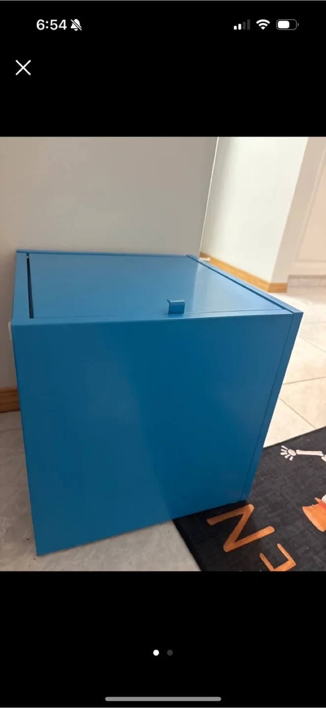 Blue Storage Cabinet