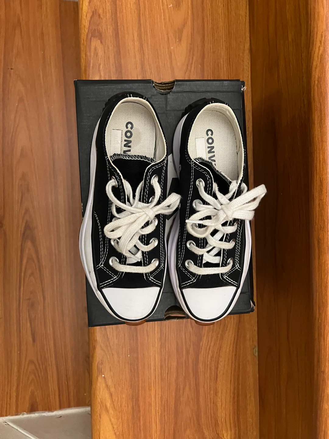 Converse Run Star Hike Black/White - Women's 5 - photo 4