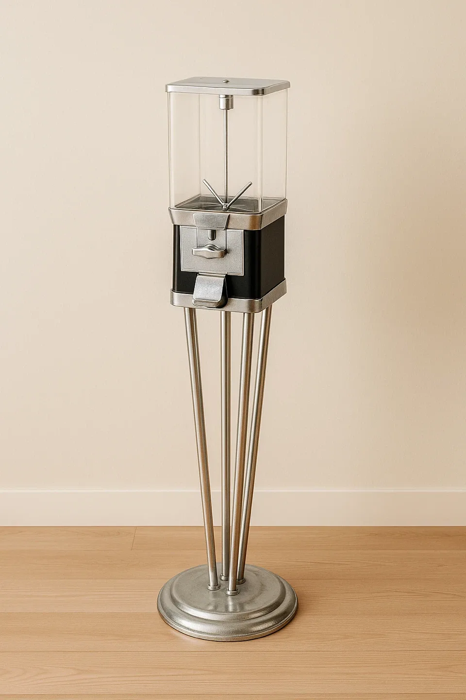 Vintage Gumball Machine on Stand thumbnail