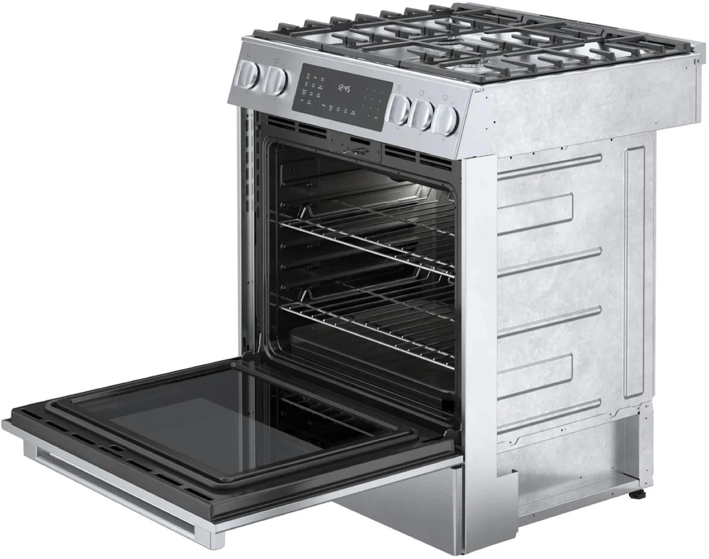 Bosch 800 Series Dual Fuel Slide-in Range 30" Stainless Steel - photo 3