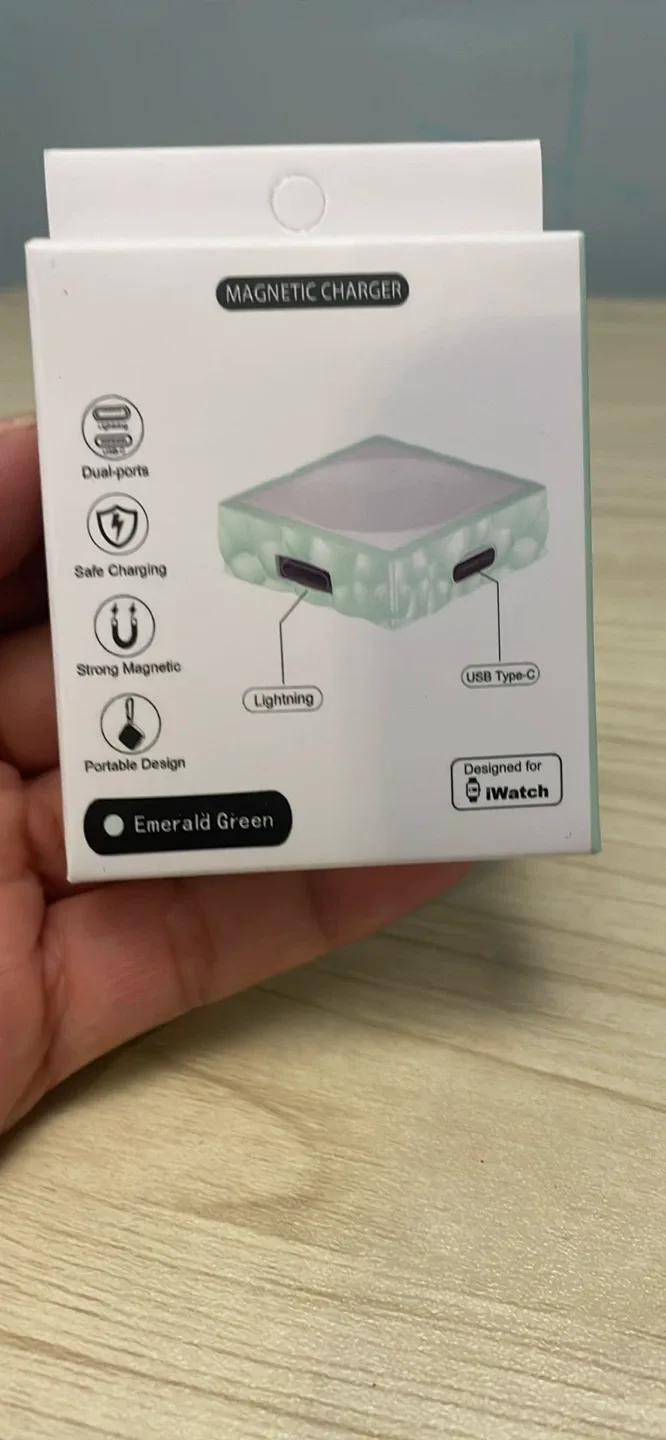 WI2 Wireless Portable Charger - Emerald Green image indicator(3)