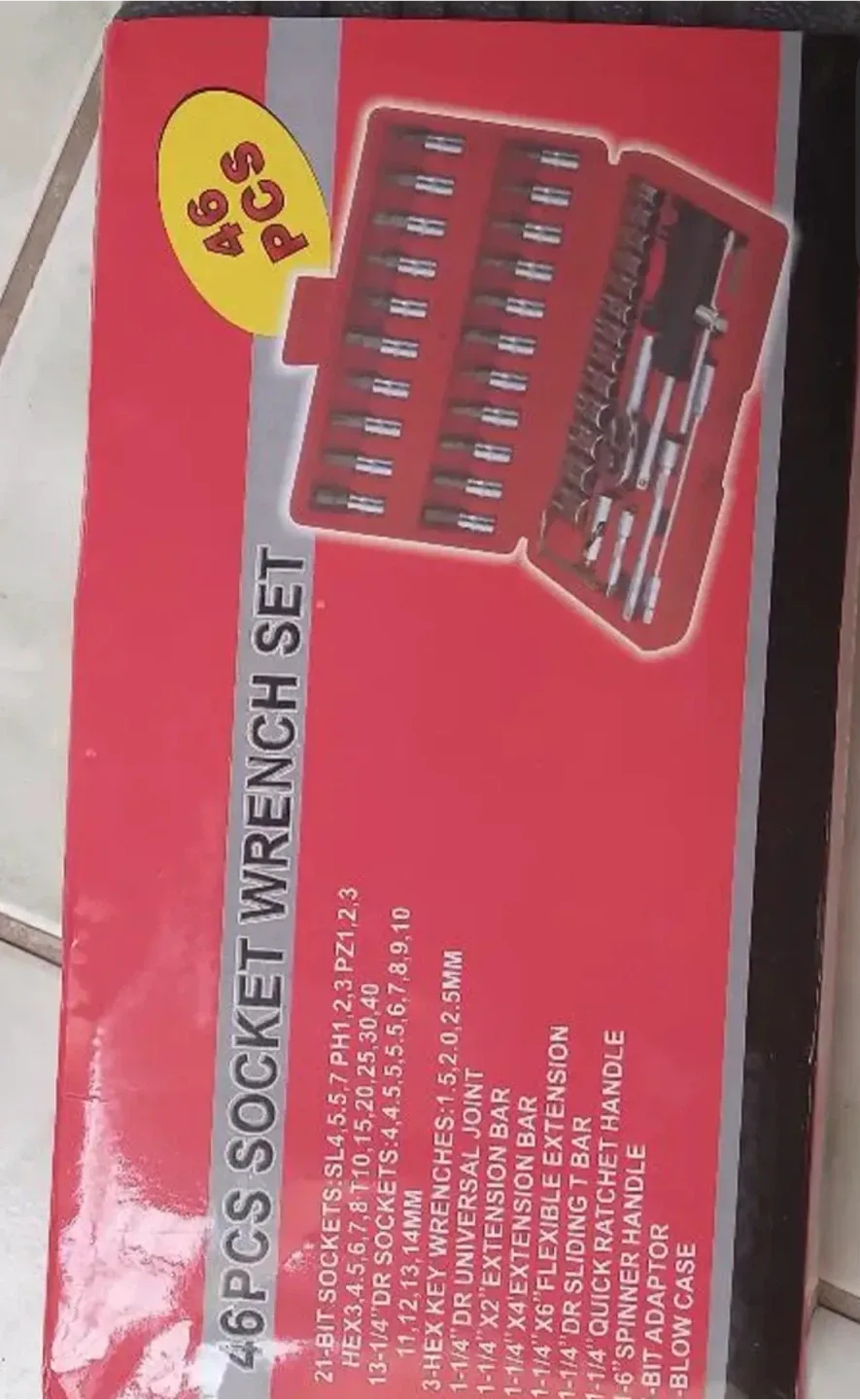 46PC Socket Wrench Set image indicator(2)