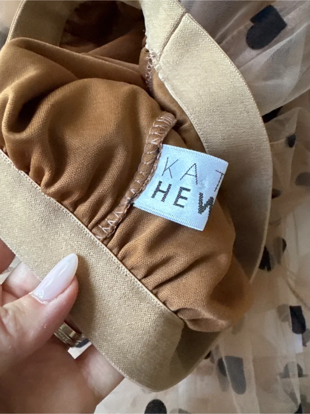 Kate Hewko Ltd Edition Tulle Skirt, Black Velvet Hearts image indicator(8)