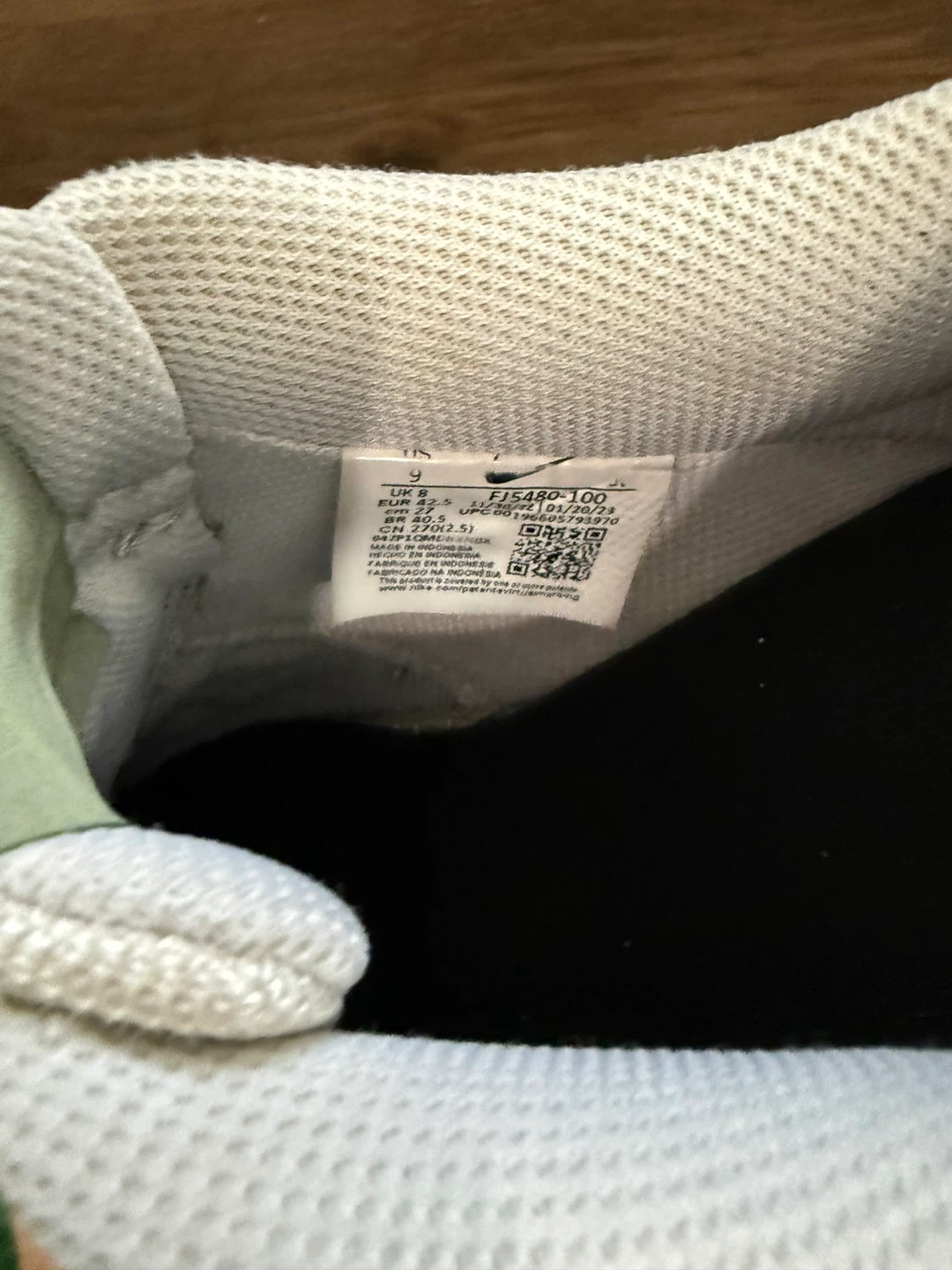 Nike Court Vision Low Sneakers - Size 9 - photo 2