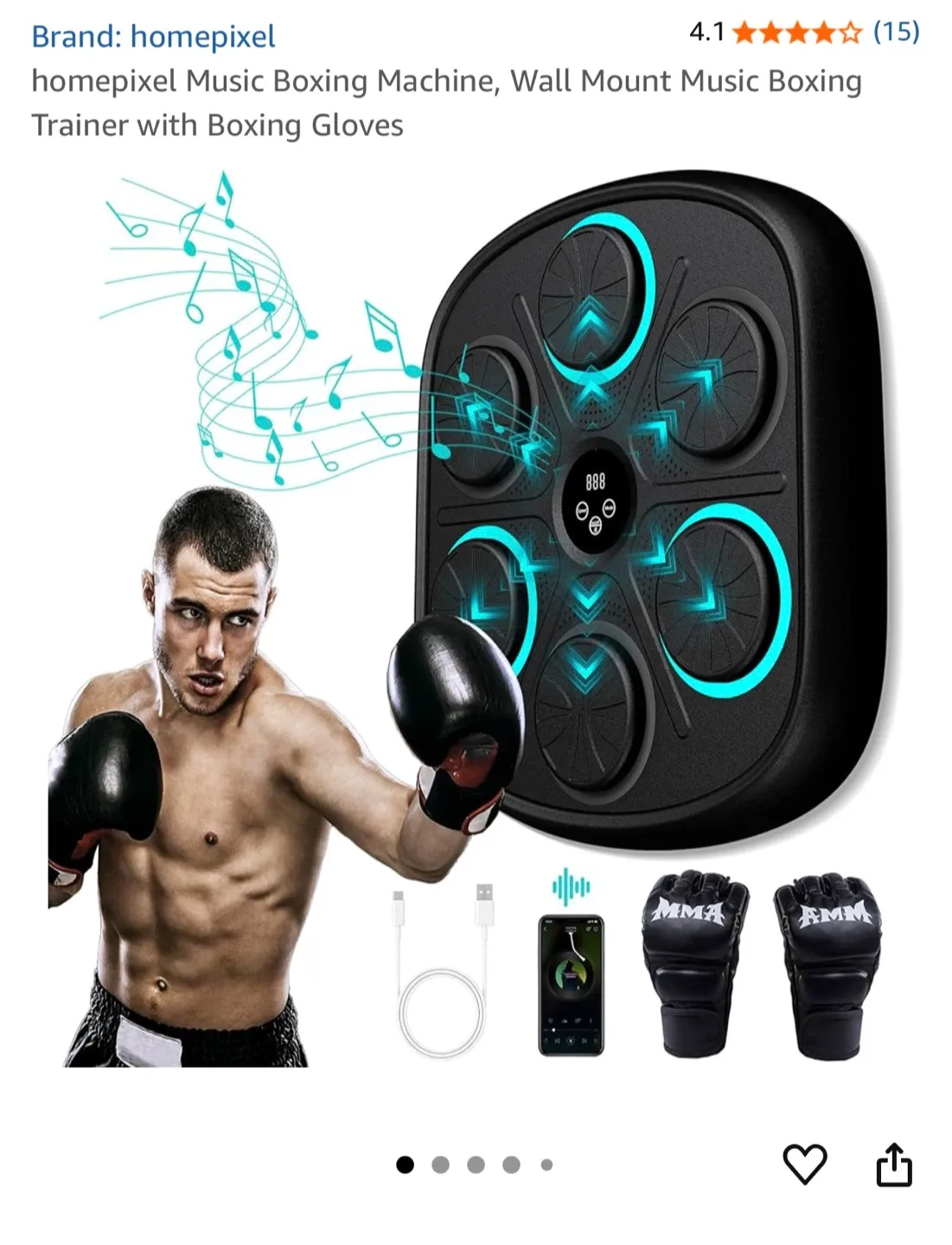 BOLUPO Smart Music Boxing Machine - New! thumbnail