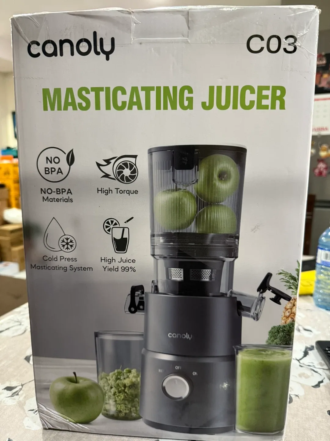 Canoly C03 Masticating Juicer - Like New! thumbnail
