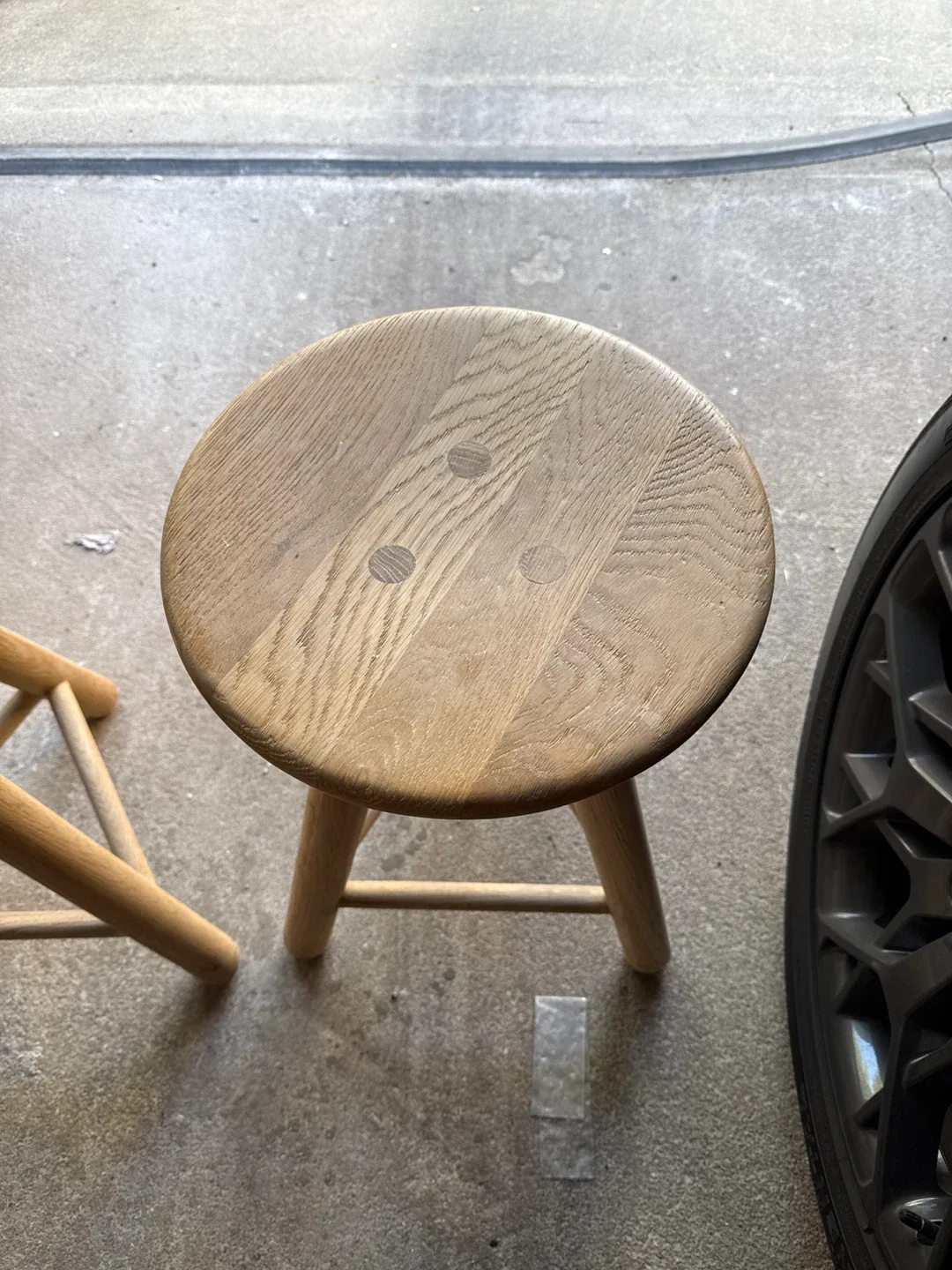 Wooden Stool image indicator(3)
