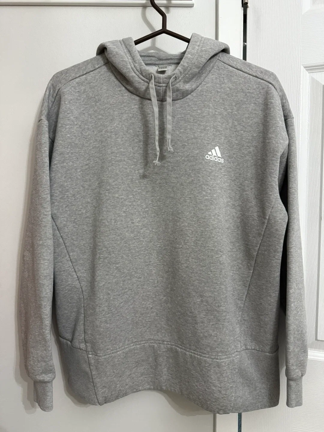 Adidas Grey Hoodie HA6609 thumbnail