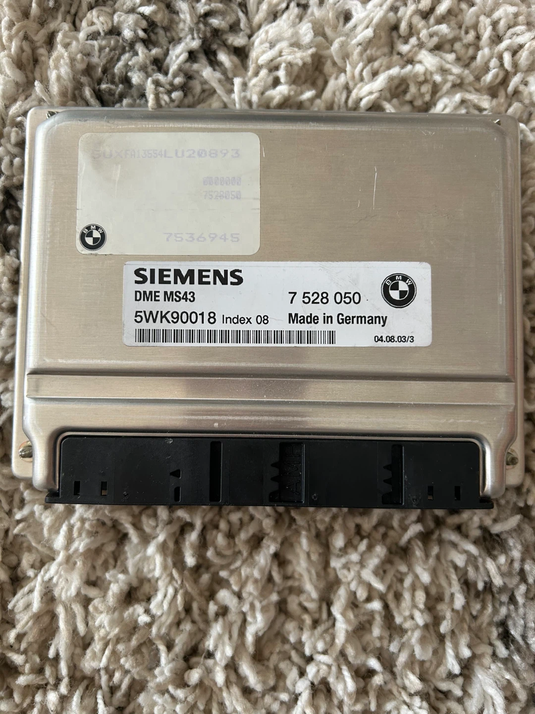 Engine Control Module - Siemens DME MS43 Engine Control Unit