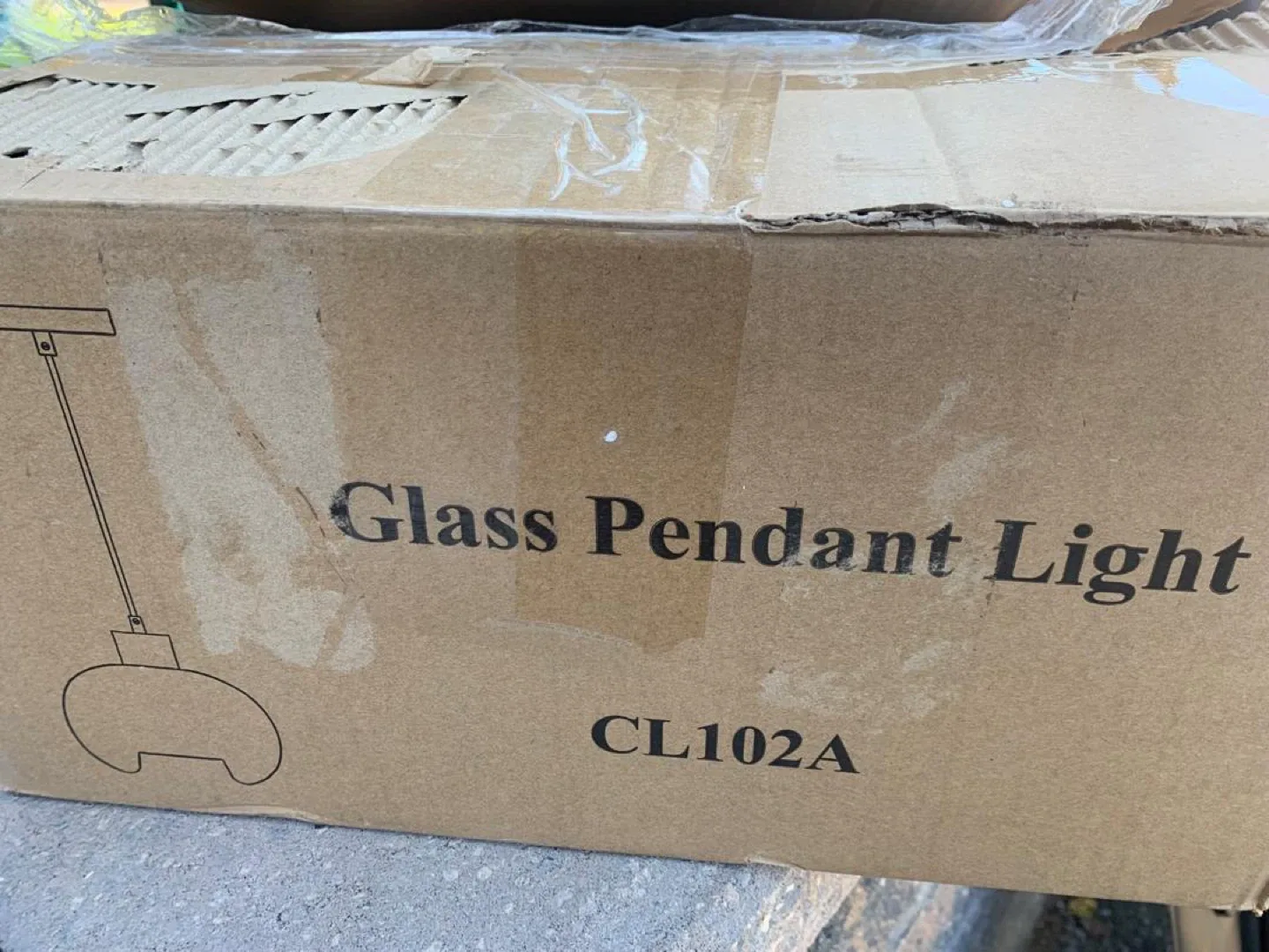 Spclsim 9.2" Globe Pendant Light - New in Box image indicator(5)