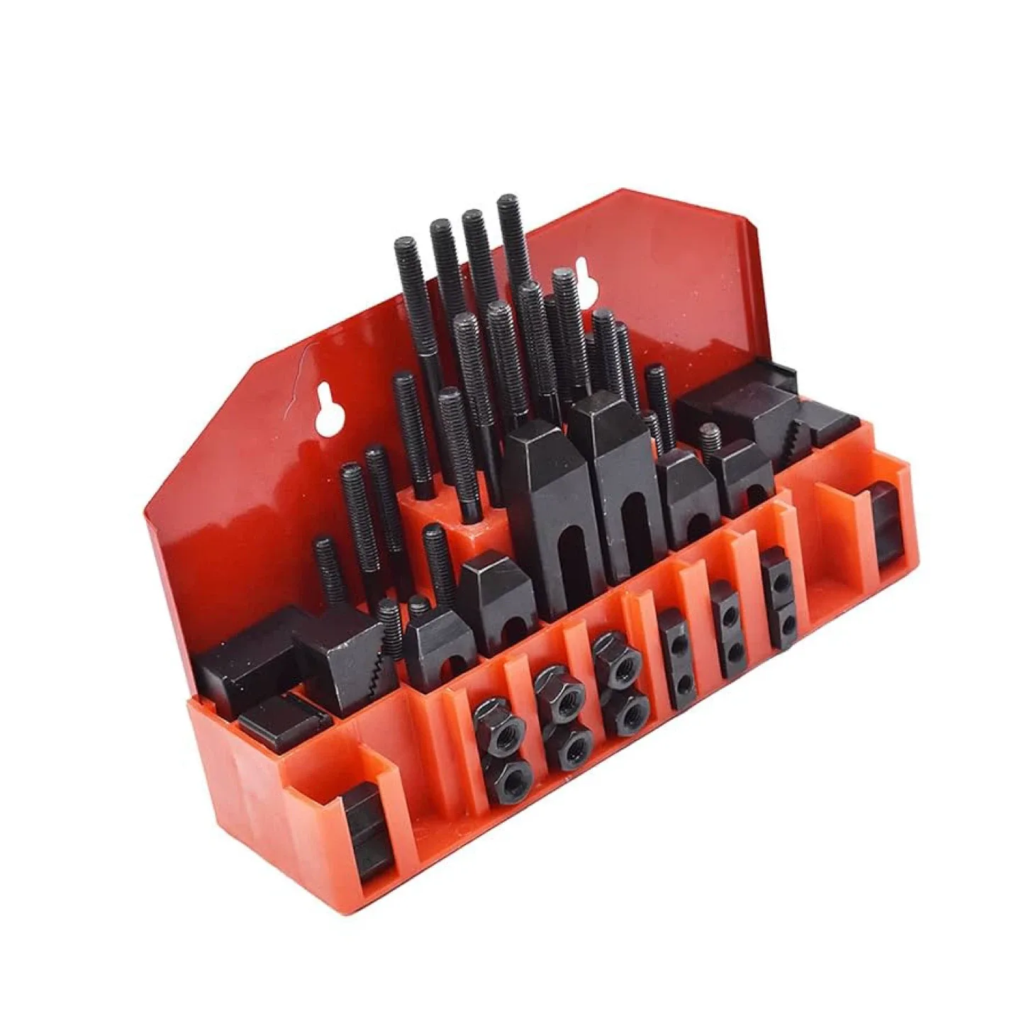 58 Pcs Clamping Kit 7/16 Inch T-Slot 3/8 Inch-16 Stud thumbnail