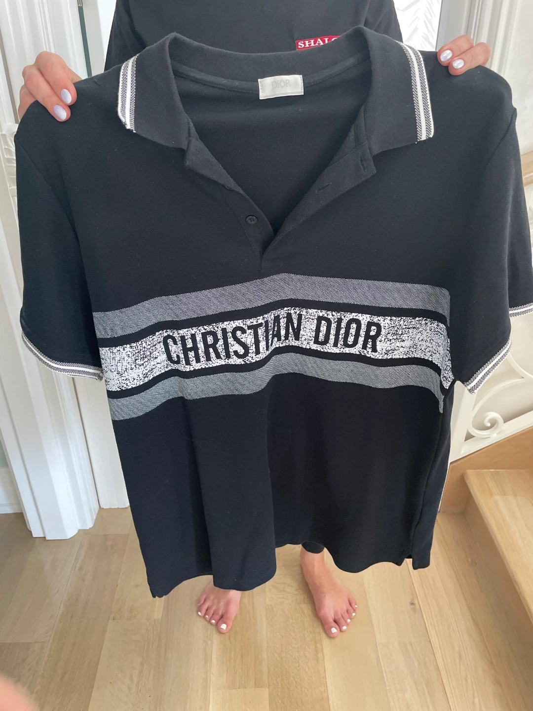 Christian Dior Black Polo Shirt