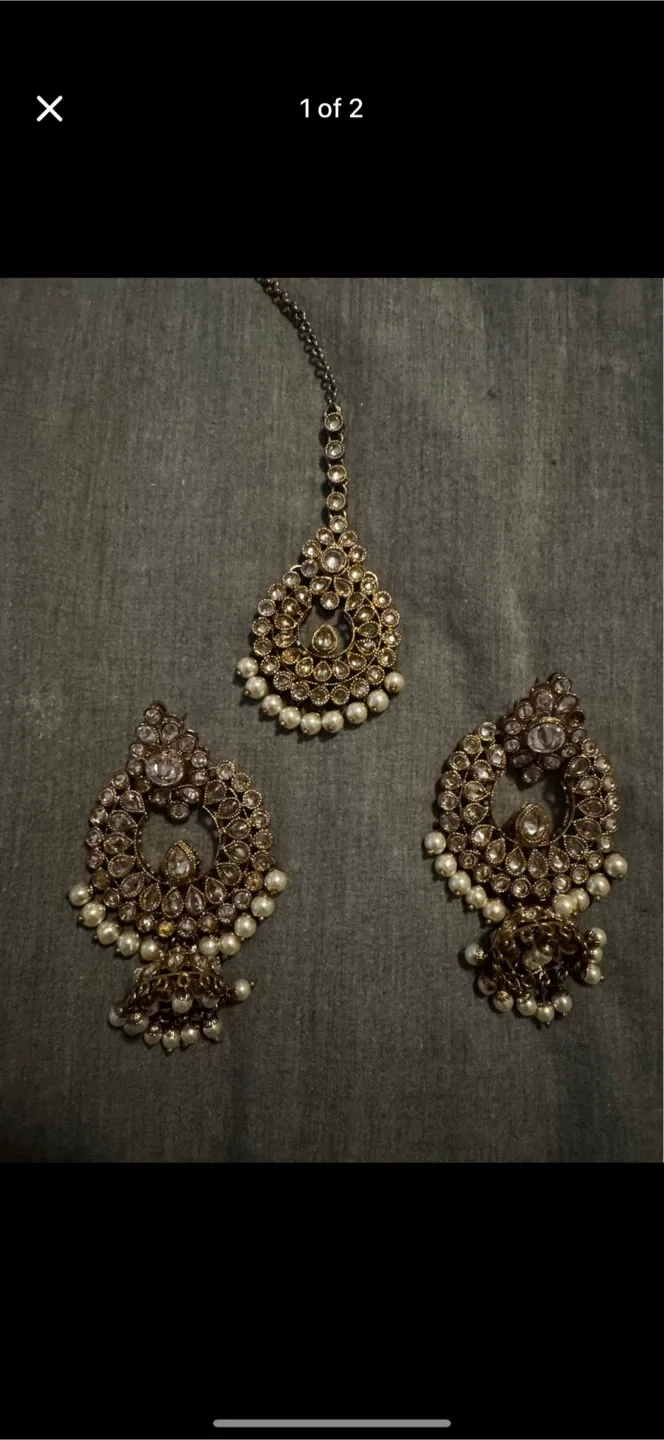 Earring and Tikka Set thumbnail