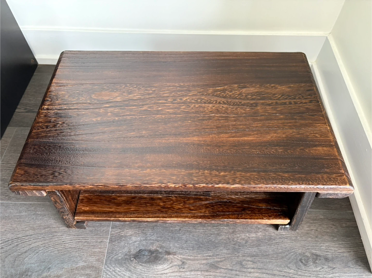 Japanese folding floor table - photo 2