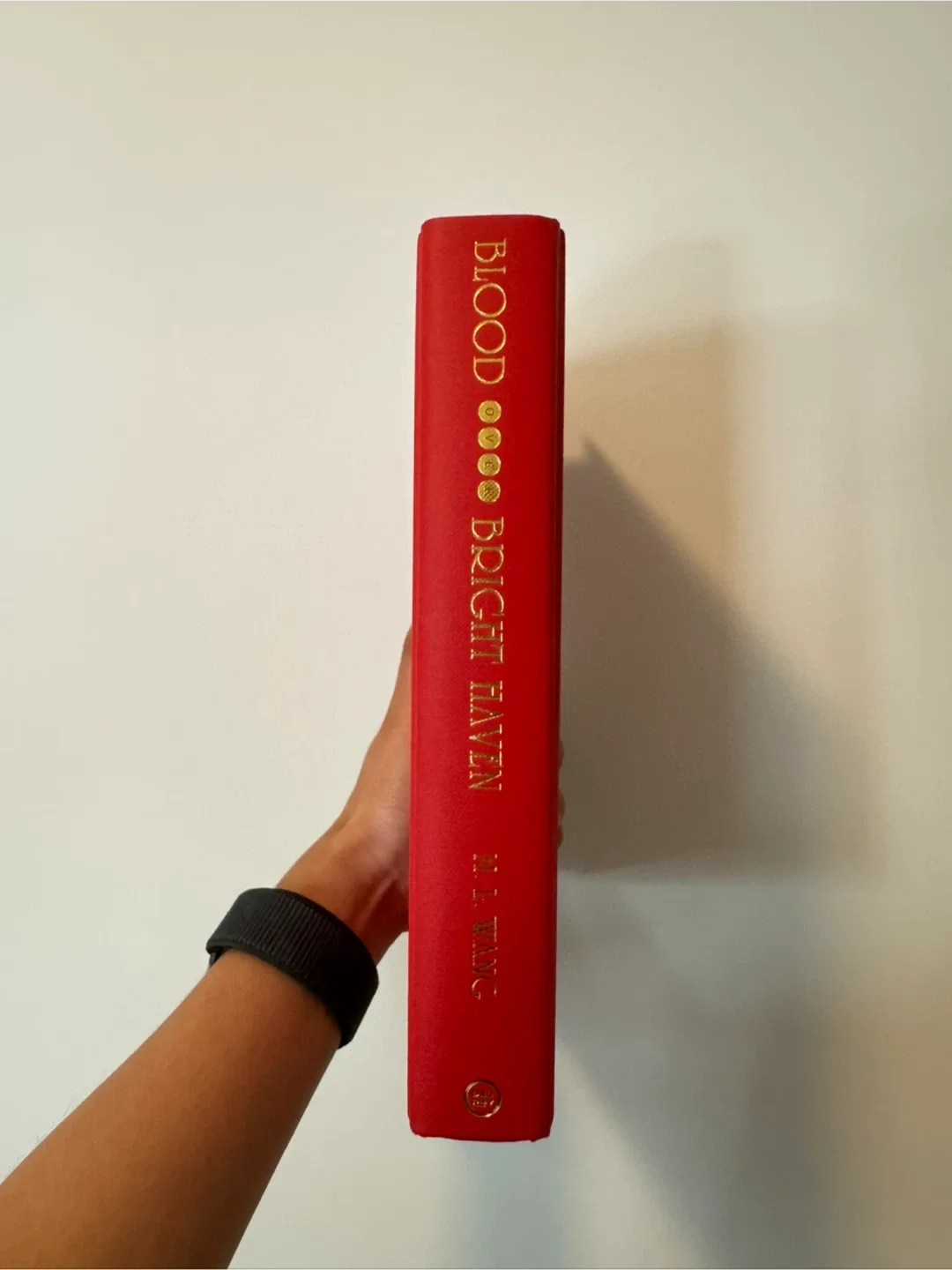 Blood Over Bright Haven by M.L. Wang, signed image indicator(2)