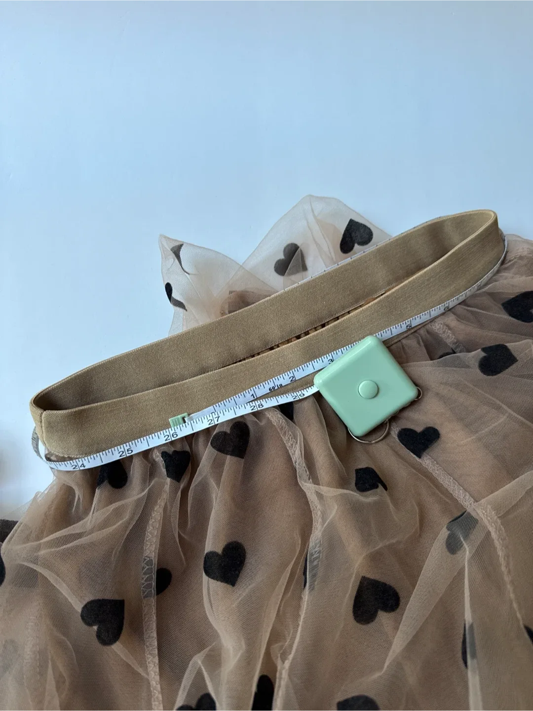 Kate Hewko Ltd Edition Tulle Skirt, Black Velvet Hearts image indicator(10)